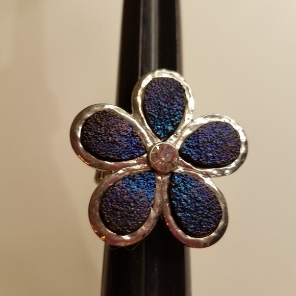 Flower ring j238 - Picture 4 of 4